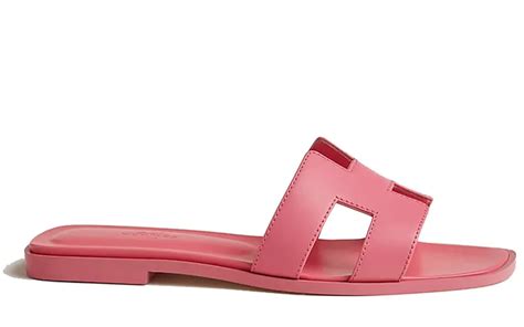 hermes slippers roze|hermes slippers for women.